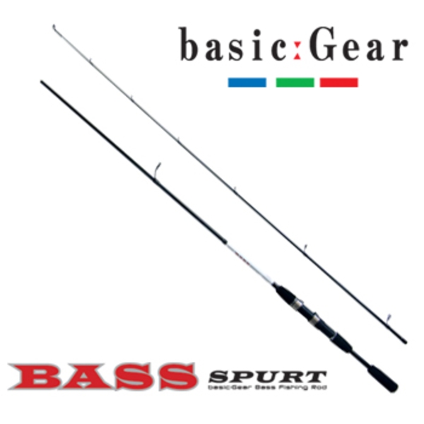 ベーシックギア BASS SPURT(バス･スパート) S70ML ロングモデル   2ピーススピニング