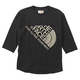 THE NORTH FACE(ザ･ノース･フェイス) JUMBO LOGO 3/4 TEE Men’s AT37862 半袖Tシャツ(メンズ)