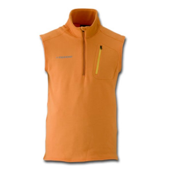 フリーノット(FREE KNOT) ハヤブサ フリーノット レイヤーテックジップアップベスト シープバック超厚手 Y1613 フィッシングシャツ