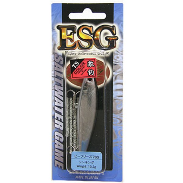 ラッキークラフト(LUCKY CRAFT) ビーフリーズ78S ESG 谷山特注カラー   ミノー(リップ付き)