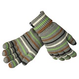 THE NORTH FACE(ザ･ノース･フェイス) BORDER KNIT GLOVE NN86918 インナー･フリースグローブ(アウトドア)