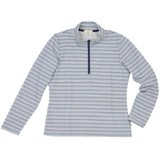 ミズノ(MIZUNO) ブリーズライト(R)オゾンコットンボーダー衿付シャツ Women’s A58EW01514 シャツ･ポロシャツ(レディース)