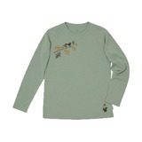 ミズノ(MIZUNO) ブレスサーモ ライトインナープリント長袖Tシャツ Women’s 73TW20435 Tシャツ･カットソー長袖(レディース)