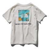 THE NORTH FACE(ザ･ノース･フェイス) S/S SQUARE LOGO JOSHUA TEE(スクエア ロゴ ジョシュア ティー)Kid’s NTJ31928 半袖シャツ(ジュニア/キッズ/ベビー)