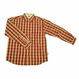 A5 MAUSHIN PLAID SHIRT AT01483 長袖シャツ(メンズ)