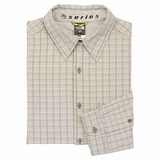A5 MAUSHIN PLAID SHIRT AT01485 長袖シャツ(メンズ)
