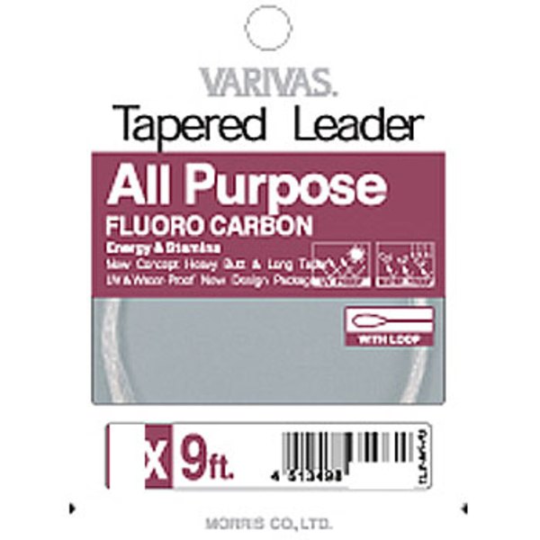 バリバス(VARIVAS) VARIVAS テーパードリーダー オールパーパス(フロロカーボン) 048394 リーダー