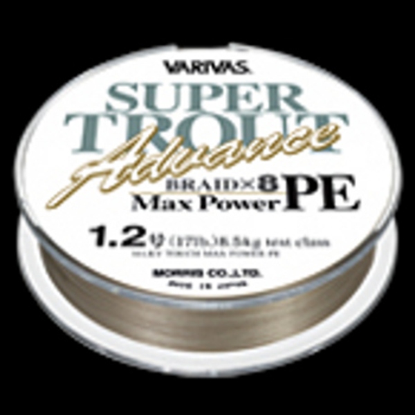 バリバス(VARIVAS) スーパートラウト アドバンス マックスパワーPE 0.8号   トラウト用PEライン