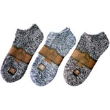 TWO FEET AHEAD(トゥーフィートアヘッド) LOW-CUT FOOTIES(3足セット)   アンクル･ショートソックス