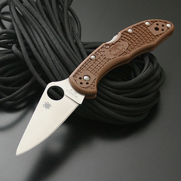 Spyderco(スパイダルコ) デリカ 4 フラットグラインド(直刃)   フォールディングナイフ