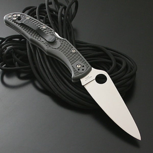 Spyderco(スパイダルコ) エンデューラ4 フラットグラインド (直刃)   フォールディングナイフ