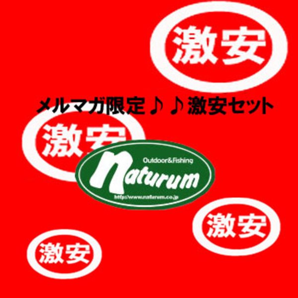 ナチュラム メルマガ限定 ソルトウォータールアー 福袋♪♪   ミノー(リップ付き)