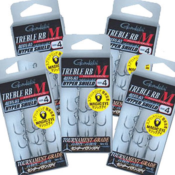がまかつ(Gamakatsu) トレブルRB ミディアム オリジナル バリューパック！！   トリプルフック