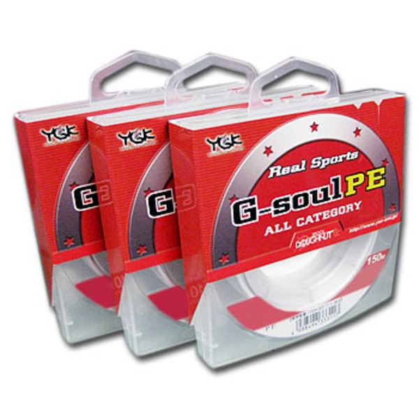 XBRAID(エックスブレード) RealSports G-soul PE 450m お買い得パック   オールラウンドPEライン