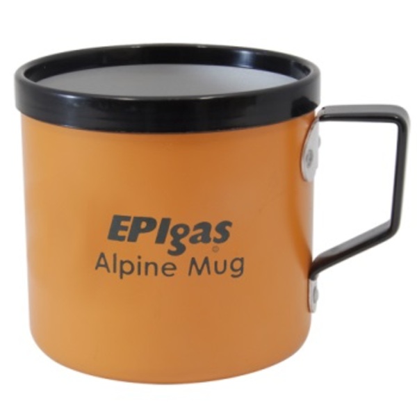EPI(イーピーアイ) アルパインマグカップM オレンジ C-5113 アルミ製マグカップ