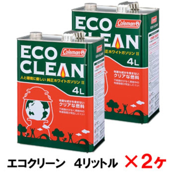 Coleman(コールマン) エコクリーン×2ヶセット 170-6760 ホワイトガソリン
