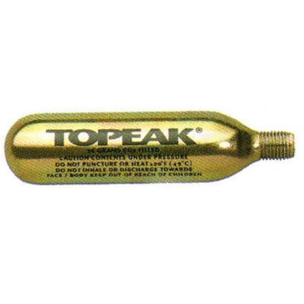 TOPEAK(トピーク) 16g CO2 カートリッジ 5本セット YPP15700 ハンディポンプ