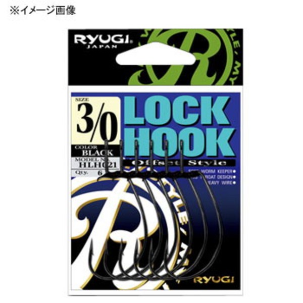 RYUGI(リューギ) ロックフック HLH021 ワームフック(オフセット)