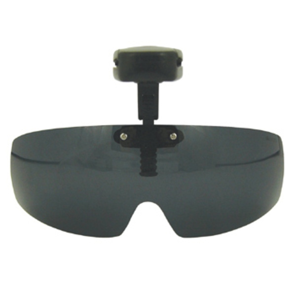 藤田光学 LOGOSサングラス 偏光 前掛けサングラス キャップ用 LS-62(2) 前掛け&ハネ上げ