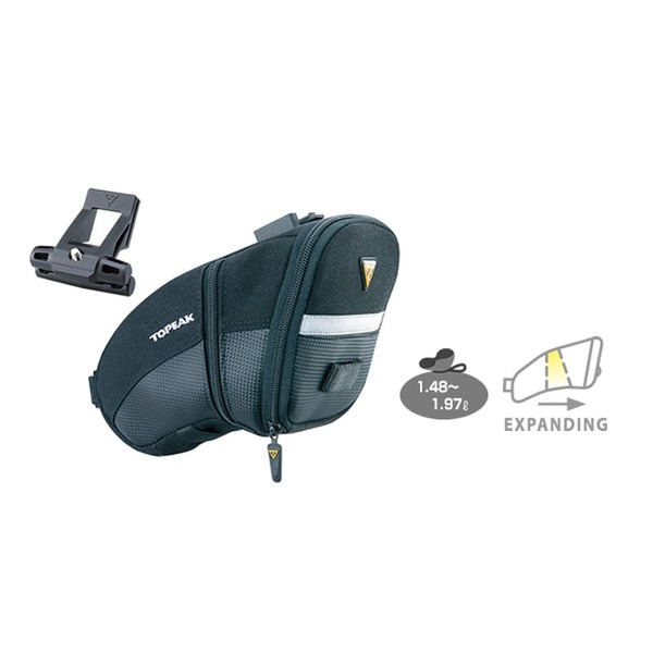 TOPEAK(トピーク) エアロ ウェッジ パック(クイッククリック) サドルバッグ 自転車/サイクル BAG25503 サドルバッグ