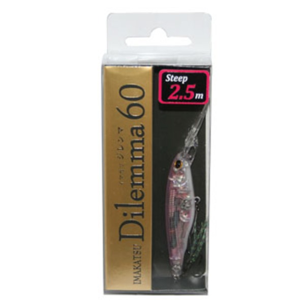 イマカツ(IMAKATSU) ジレンマ60 スティープ アバロン   シャッド