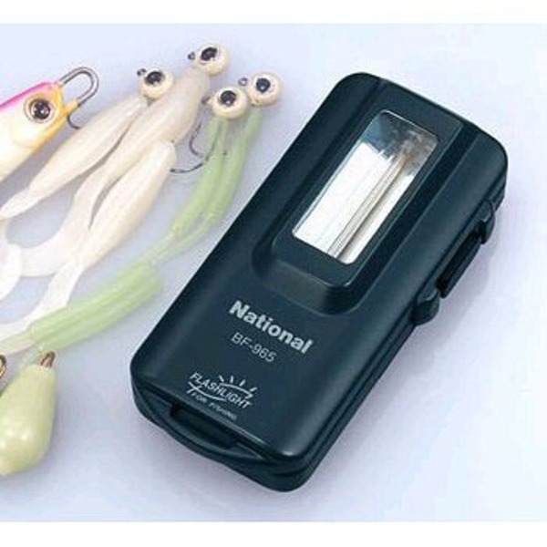 ナショナル(National) フラッシュ蓄光器 (電池セット)   UVライト&畜光器