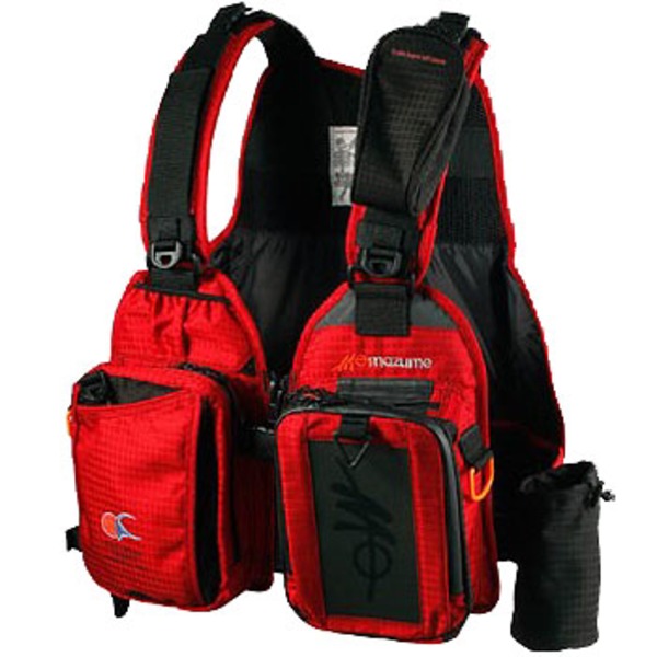 MAZUME(マズメ) レッドムーンライフジャケットIII MZLJ-061 タックル収納付き