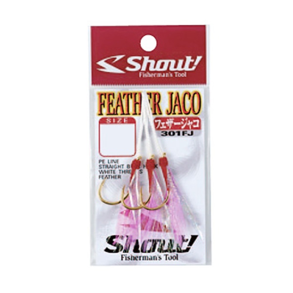 シャウト(Shout!) フェザージャコ 301FJ ジグ用アシストフック