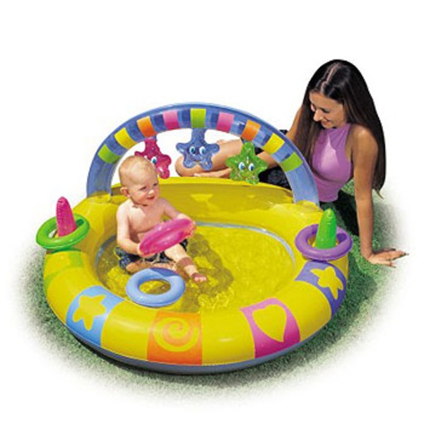 INTEX(インテックス) レインボーベビープール 100×109cm #56438 ビーチ･プール用品