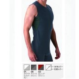 ミズノ(MIZUNO) ドライベクター+ダイナミックエアリークルーネックノースリーブシャツ 75CF244 半袖･半端袖アンダーシャツ(メンズ)