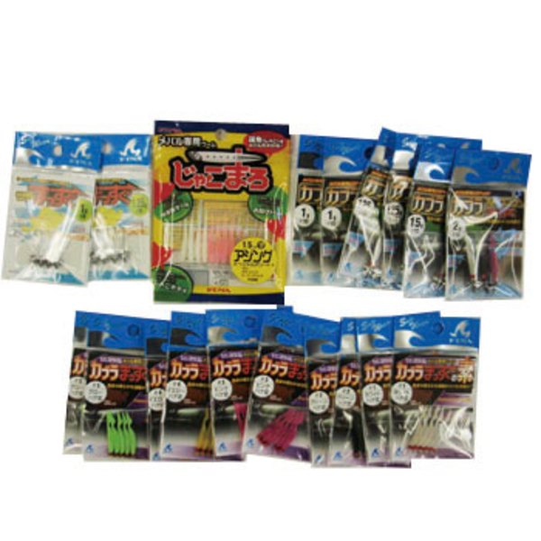 フィナ(FINA) メバル専用ワーム じゃこまろ アジングアソート   ルアーセット