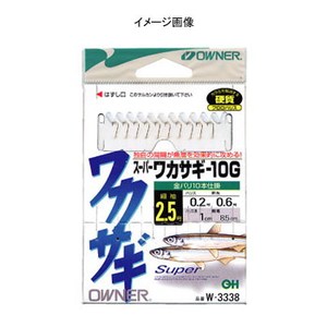 オーナー針 スーパーワカサギ10G W-3338 ワカサギ仕掛け