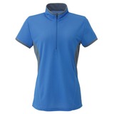 ミズノ(MIZUNO) ドライアクセルEX･半袖ジップネックシャツ Women’s 73EL306 シャツ･ポロシャツ(レディース)