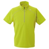 ミズノ(MIZUNO) ドライベクター･ライトメッシュ半袖ジップネックシャツ Men’s 73EF301 半袖シャツ(メンズ)