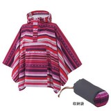 ミズノ(MIZUNO) レインフルールケープポンチョ Women’s 73FL308 レインコート･ポンチョ(レディース)