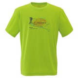ミズノ(MIZUNO) 73TF305 ドライベクター･プリントTシャツ Men’s 73TF305 【廃】メンズ速乾性半袖Tシャツ