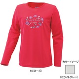 ミズノ(MIZUNO) ドライベクター･長袖プリントTシャツ Women’s 73TL305 Tシャツ･カットソー長袖(レディース)