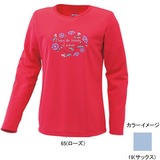 ミズノ(MIZUNO) ドライベクター･長袖プリントTシャツ Women’s 73TL305 Tシャツ･カットソー長袖(レディース)