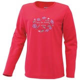 ミズノ(MIZUNO) ドライベクター･長袖プリントTシャツ Women’s 73TL305 Tシャツ･カットソー長袖(レディース)