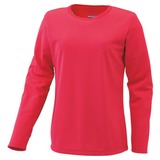 ミズノ(MIZUNO) ドライベクター･ワンポイント長袖Tシャツ Women’s 73TL310 Tシャツ･カットソー長袖(レディース)
