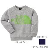 THE NORTH FACE(ザ･ノース･フェイス) L/S LOGO CREW Kid’s NTJ30105 長袖シャツ(ジュニア/キッズ/ベビー)