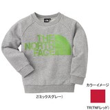 THE NORTH FACE(ザ･ノース･フェイス) L/S LOGO CREW Kid’s NTJ30105 長袖シャツ(ジュニア/キッズ/ベビー)