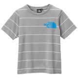 THE NORTH FACE(ザ･ノース･フェイス) S/S DACRON QD BORDER CREW kid’s NTJ30101 半袖シャツ(ジュニア/キッズ/ベビー)