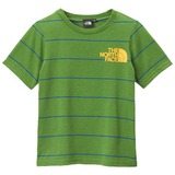THE NORTH FACE(ザ･ノース･フェイス) S/S DACRON QD BORDER CREW kid’s NTJ30101 半袖シャツ(ジュニア/キッズ/ベビー)