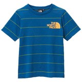 THE NORTH FACE(ザ･ノース･フェイス) S/S DACRON QD BORDER CREW kid’s NTJ30101 半袖シャツ(ジュニア/キッズ/ベビー)