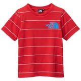 THE NORTH FACE(ザ･ノース･フェイス) S/S DACRON QD BORDER CREW kid’s NTJ30101 半袖シャツ(ジュニア/キッズ/ベビー)