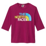 THE NORTH FACE(ザ･ノース･フェイス) 3/4 COLORFUL LOGO TEE Women’s NTW32161 Tシャツ･ノースリーブ(レディース)