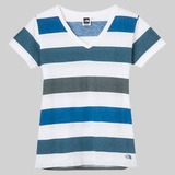 THE NORTH FACE(ザ･ノース･フェイス) PRINT BORDER TEE Women’s NTW32102 Tシャツ･ノースリーブ(レディース)