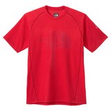 THE NORTH FACE(ザ･ノース･フェイス) S/S GEOMESH LOGO Crew Men’s NT30100 半袖Tシャツ(メンズ)