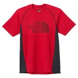 THE NORTH FACE(ザ･ノース･フェイス) S/S GEOMESH LOGO Crew Men’s NT30100 半袖Tシャツ(メンズ)